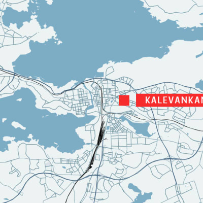 Tampereen kartta.