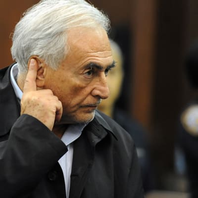 Strauss-Kahn oli kuultavana oikeudessa 16. toukokuuta 2011.
