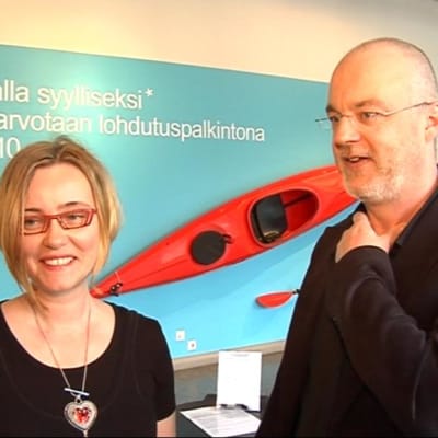 Marjukka Korhonen ja Raimo Uunila.