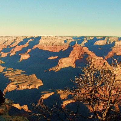 Grand Canyonin reunalla kelpasi hetken hengähtää...