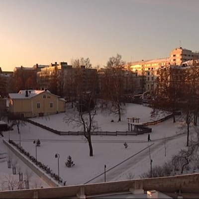 Tältä alue näyttää nykyhetkellä.