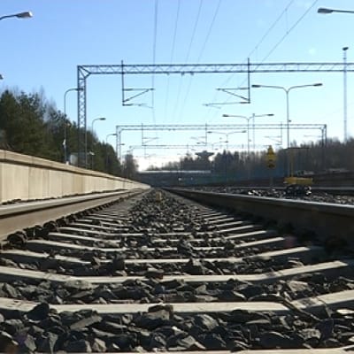 junarata Kokemäen asema juna-asema rautatieasema rautatie raiteet