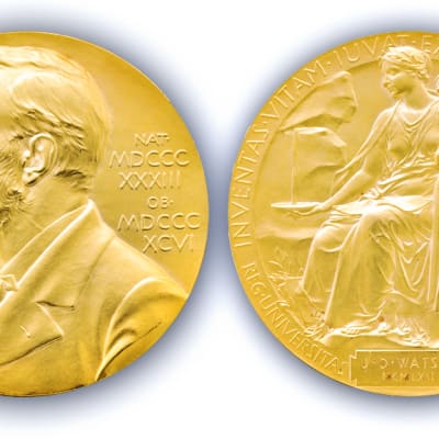 James D. Watsonin Nobel-mitalli.