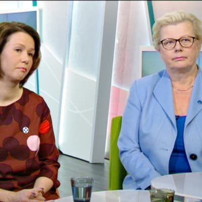 Nina Hahtela ja Kati Myllymäki.
