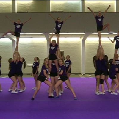 cheerleading kouvola black diamonds joukkue