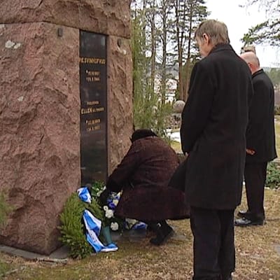 P.E. Svinhufvud hauta Luumäellä.