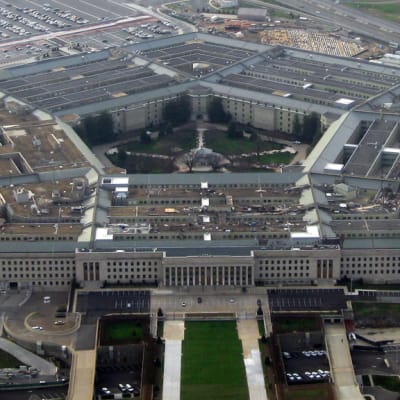 Yhdysvaltain puolustusministeriön hallintorakennus Pentagon