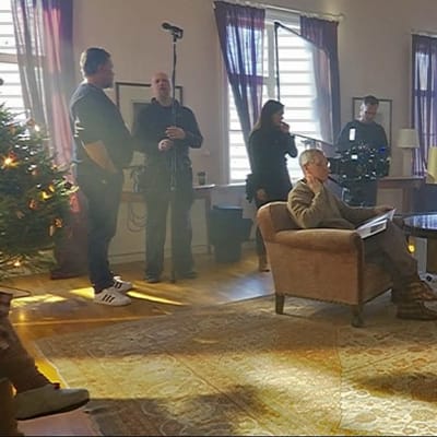 Lauritsalan kartanolla oli rikosdraamasarja Sorjosessa vanhusten palvelukodin rooli.