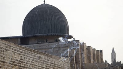 Aqsamoskén på Tempelberget i Jerusalem.