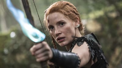 Jessica Chastain som Sara i The Huntsman: Winter's War.