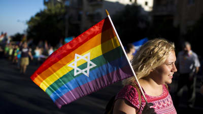 Prideparad i Jerusalem.