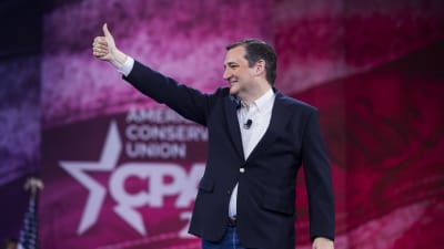 Ted Cruz håller tal i Maryland den 4 mars 2016.