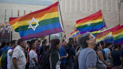 Prideparad i Jerusalem.