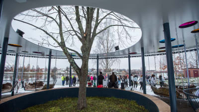 Frizonsparken vid Umeälven