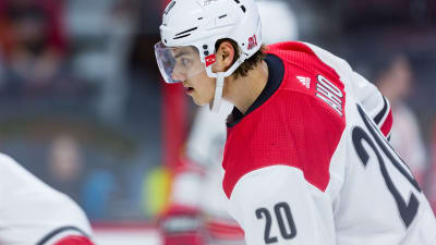 Sebastian Aho har haft en lyckad andra säsong i NHL.