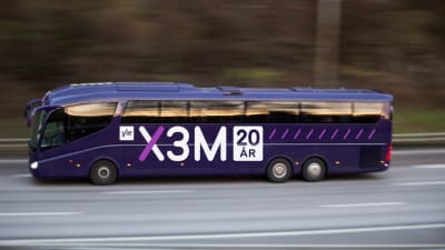 En fiktiv Yle X3M-buss