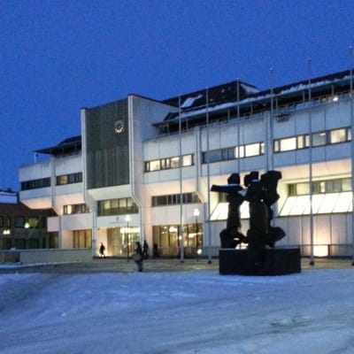 Lappeenrannan kaupungintalo joulukuussa 2014.