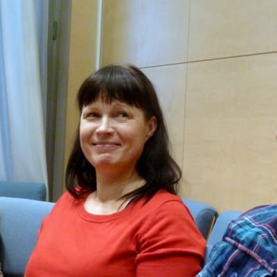 tuottaja Birgitta Putkonen ja näyttelijä Jarkko Tiainen