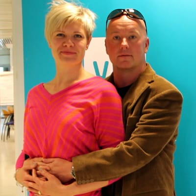 Tanssinopettajat Anna ja Mika Väisänen.