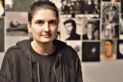 HBTQ-aktivisten Xheni Karaj 