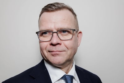 Petteri Orpo kuvattiin kokoomuksen puoluetoimistolla 14. helmikuuta.