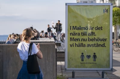 Ungdomar i Malmö 26.5.2020
