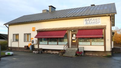 Bybutiken Håkans närköp i Norrnäs i Närpes