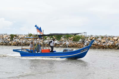 Majoriteten av yrkesfiskarna i Malaysia fiskar från små farkoster nära kusterna. Ungefär 200 000 malaysier livnär sig främst genom att fiska.