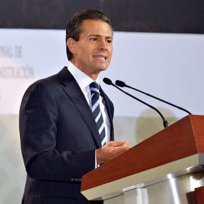 Meksikon presidentti Enrique Peña Nieto