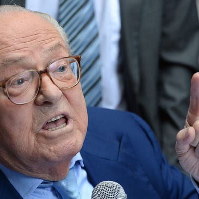 Jean-Marie Le Pen i Marseille 5.9.2015.