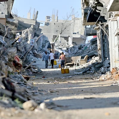 Kuva Gazasta.