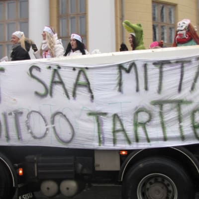 Penkkarit Turussa 2013.