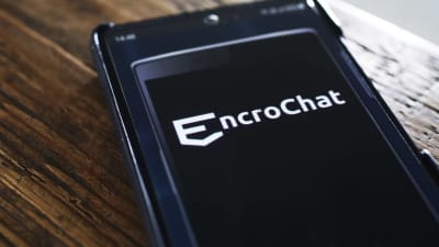 Encrachat-appen öppen på en telefon.