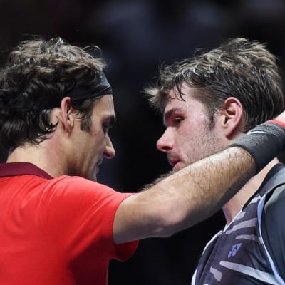 Roger Federer ja Stan Wawrinka.