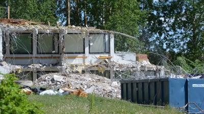 Rivning av Lovisanejdens högstadium