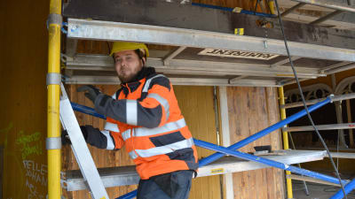 pekka kemppainen i paviljongen på kokonudden