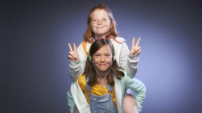 Signe Rönnlund och Moa Wulff från Moski och Zingo finalister i MGP 2018.