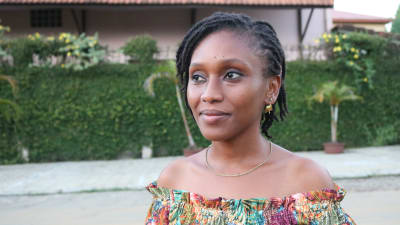Manuela Doh i Abidjan. 