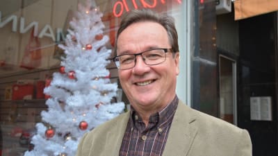 Pauli Heikkinen, verksamhetsledare för Röda Korsets distrikt i Egentliga Finland