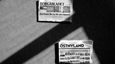 Dagstidningarna Borgåbladet och Östnyland