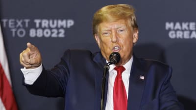 USA:s expresident Donald Trump.