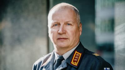 Maavoimien komentaja kenraaliluutnantti Petri Hulkko Puolustusvoimien infossa tapahtumatalo Bankissa.