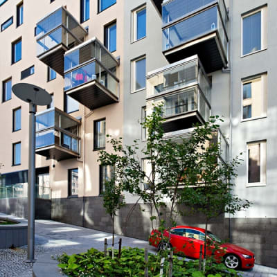 Satos bostäder i Helsingfors
