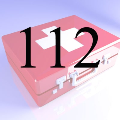 112, första hjälpen låda