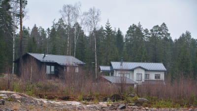 Hus på Majberget i Borgå