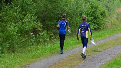 PieHi och IF Minken i samarbete på FSO-lägret i Pedersöre.