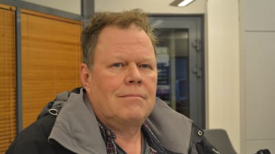 Ordförande för Pappersavdelning 52, Thomas Melarti i Jakobstad