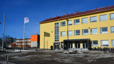 Novias och VAMK:s gemensamma campus på Brändö i Vasa.