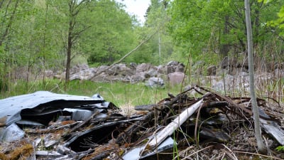 Mätäjärvi gamla soptipp i Borgå