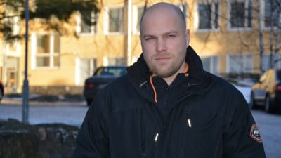 Michael Englund är pappa till två barn på Gustavsborgs daghem